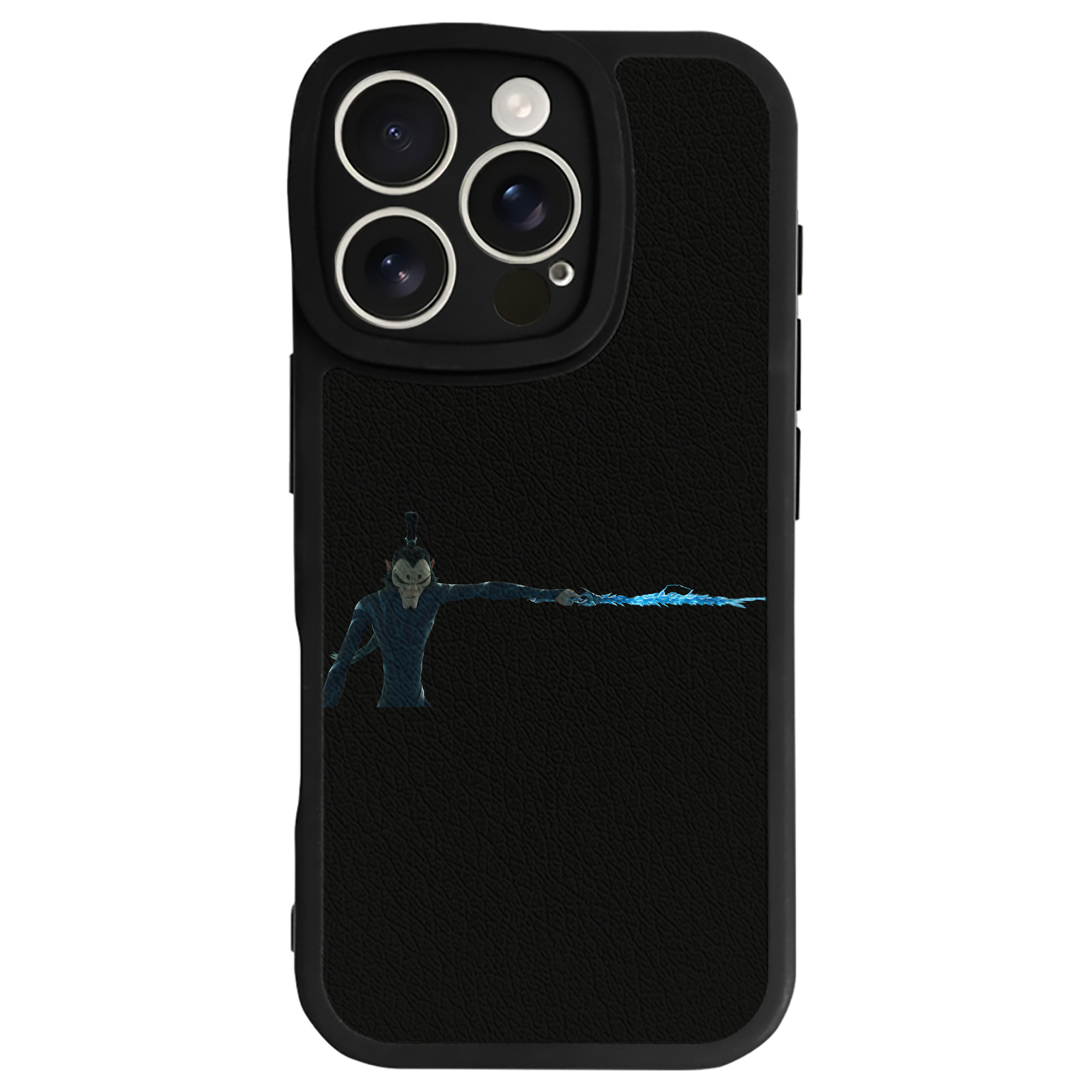 （画像用） Ne Zha 2 ナタ 魔童の大暴れ 【iPhone 16シリーズ対応】シリコンスマホケース（レザー調） 材質：シリコン